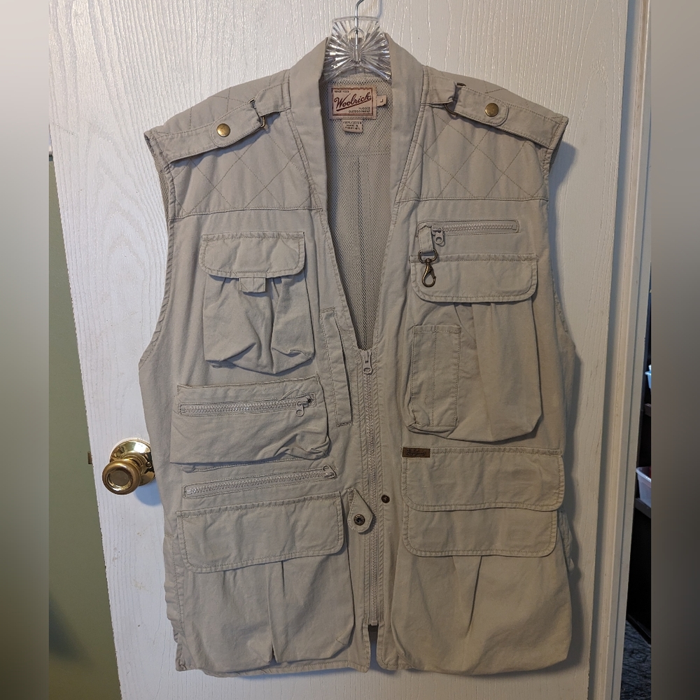 Woolrich Rugged Outdoor Fishing Vest L